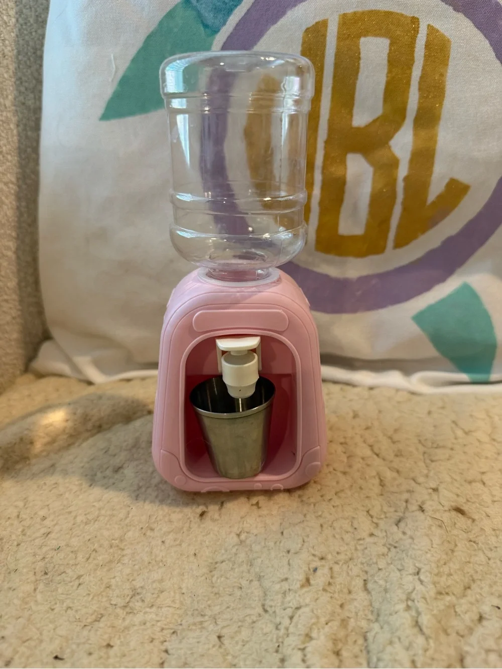 Pink Mini Water Dispenser for Parties - Portable Drink Dispenser